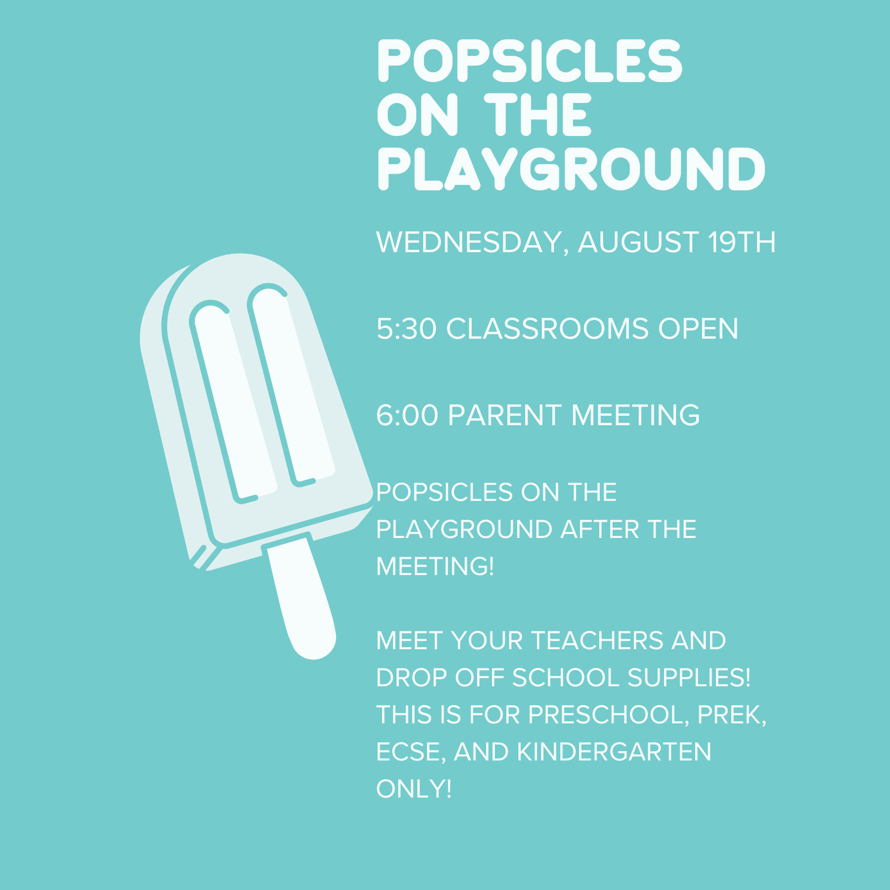 new revised popsicles on the playground