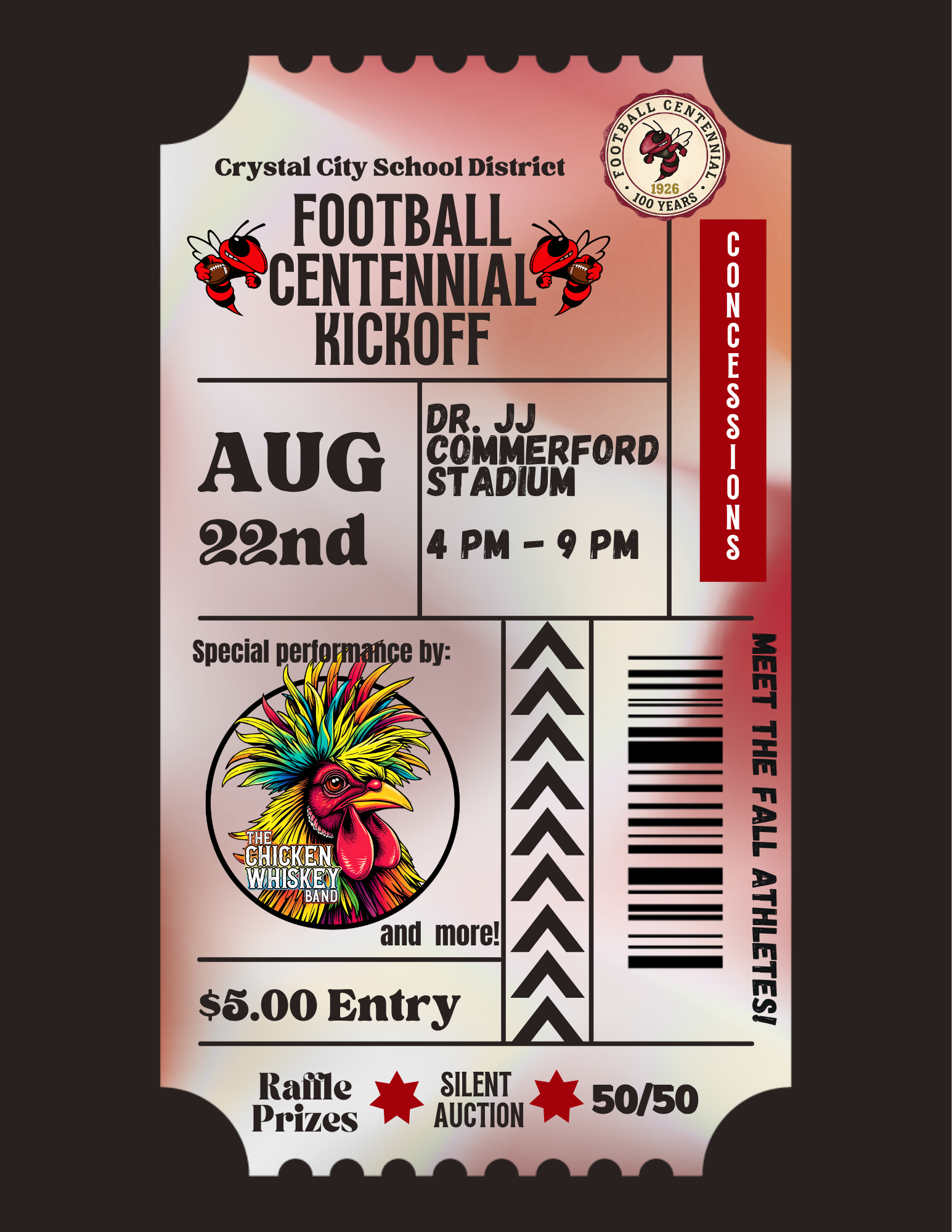 Football Centennial kickoff